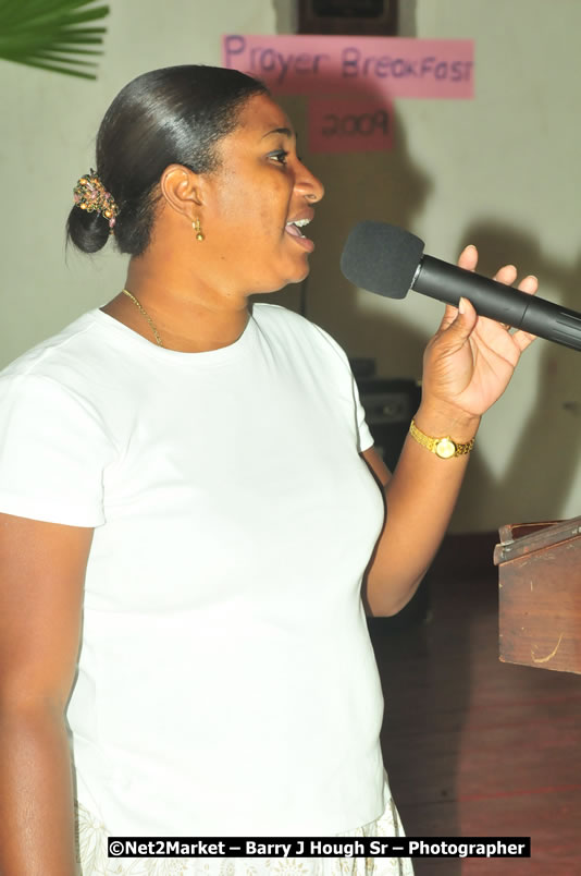 Womens Fellowship Prayer Breakfast, Theme: Revival From God - Our Only Hope, Venue at Lucille Miller Church Hall, Church Street, Lucea, Hanover, Jamaica - Saturday, April 4, 2009 - Photographs by Net2Market.com - Barry J. Hough Sr, Photographer/Photojournalist - Negril Travel Guide, Negril Jamaica WI - http://www.negriltravelguide.com - info@negriltravelguide.com...!