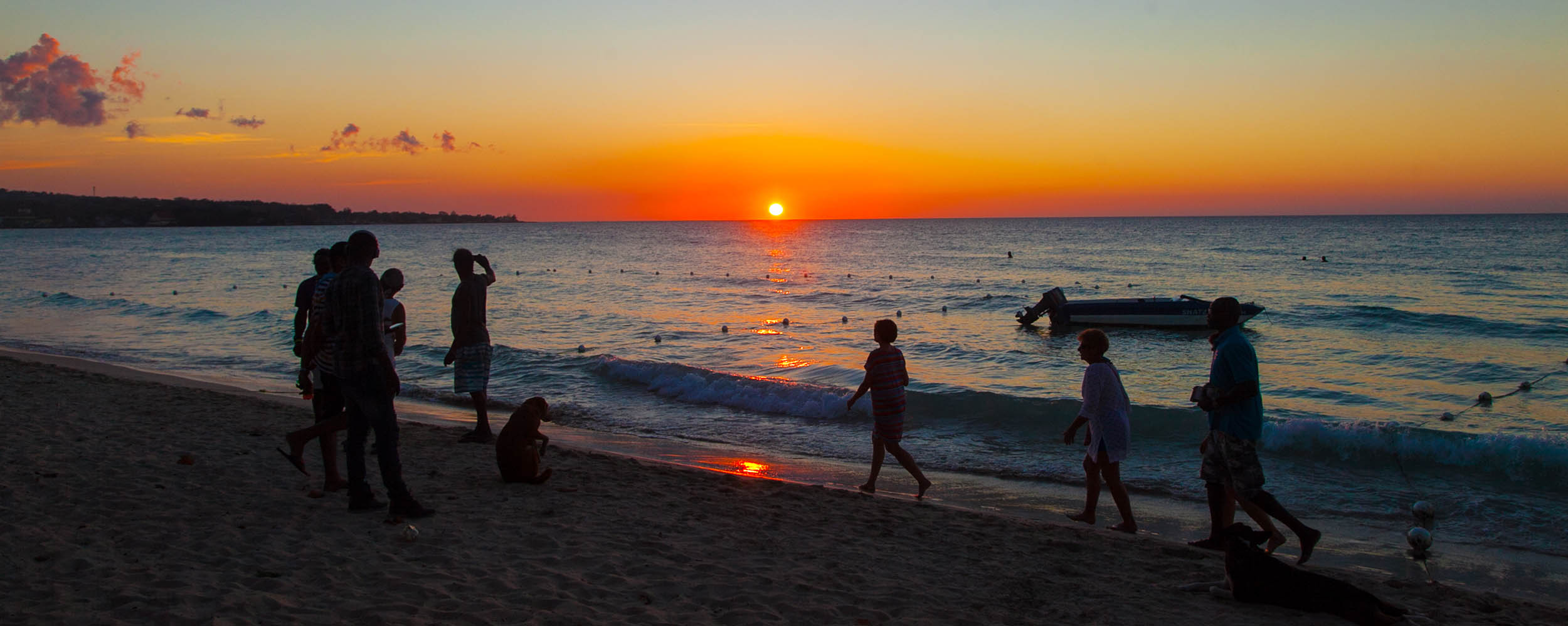 Caribbean Sunset @ Negril Beach, Negril Jamaica