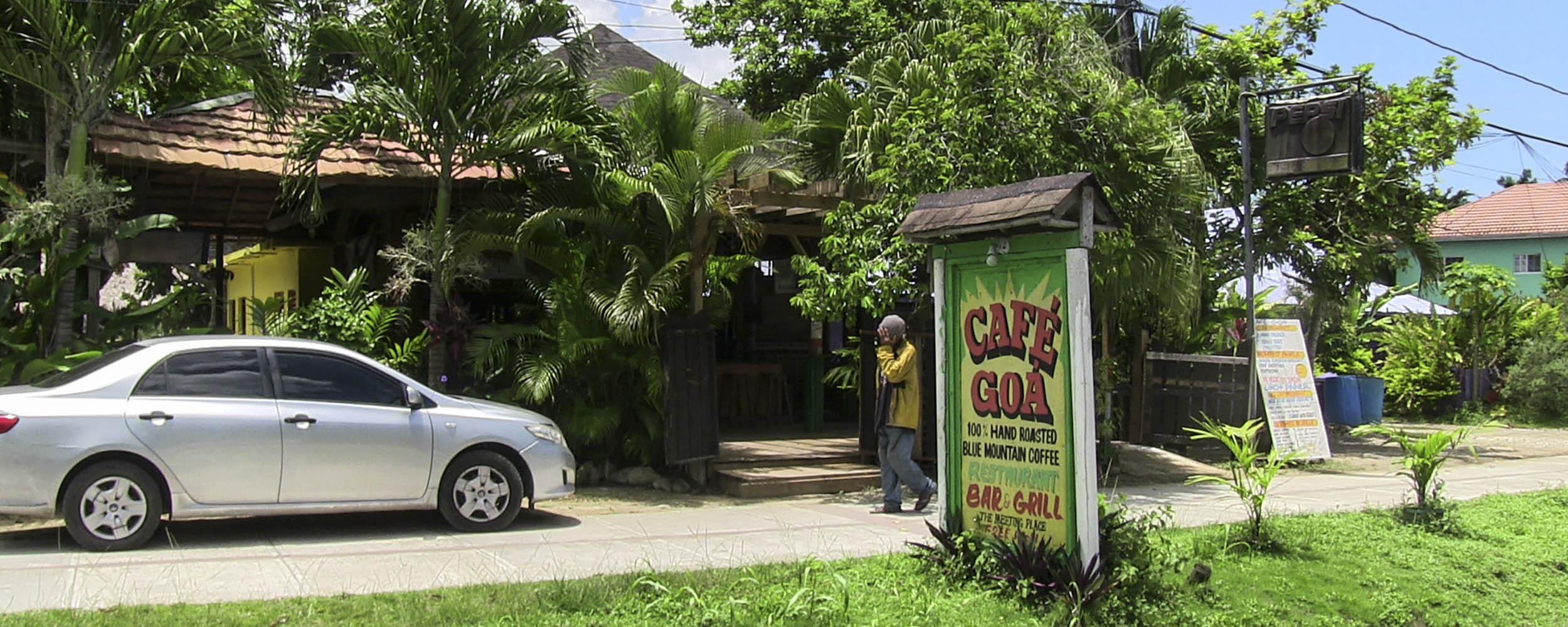 Cafe GOA, Norman Manley Boulevard, Negril Jamaica
