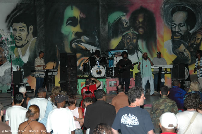 John Holt @ Bourbon Beach - Saturday, January 22, 2006 - Negril Travel Guide, Negril Jamaica WI - http://www.negriltravelguide.com - info@negriltravelguide.com...!