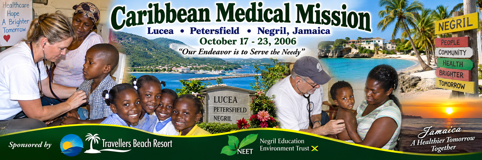 Reception at Travellers Beach Resort — Part 2, Caribbean Medical Mission 2006