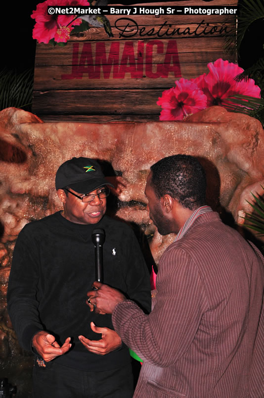 Minister of Tourism, Edmund Bartlett @ Jamaica Jazz and Blues Festival 2009 - Presented by Air Jamaica - Thursday, January 22, 2009 - Venue at the Aqueduct on Rose Hall Resort &amp; Country Club, Montego Bay, Jamaica - Thursday, January 22 - Saturday, January 24, 2009 - Photographs by Net2Market.com - Barry J. Hough Sr, Photographer/Photojournalist - Negril Travel Guide, Negril Jamaica WI - http://www.negriltravelguide.com - info@negriltravelguide.com...!