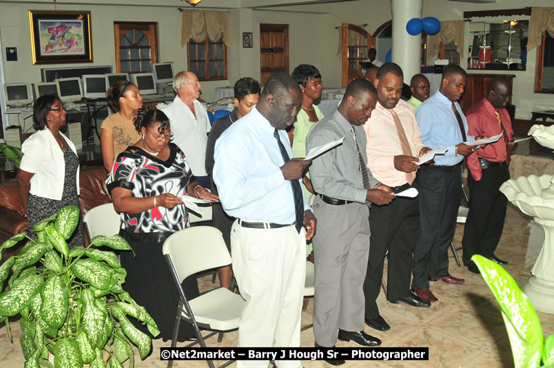 The Graduation Ceremony Of Police Officers - Negril Education Evironmaent Trust (NEET), Graduation Exercise For Level One Computer Training, Venue at Travellers Beach Resort, Norman Manley Boulevard, Negril, Westmoreland, Jamaica - Saturday, April 5, 2009 - Photographs by Net2Market.com - Barry J. Hough Sr, Photographer/Photojournalist - Negril Travel Guide, Negril Jamaica WI - http://www.negriltravelguide.com - info@negriltravelguide.com...!