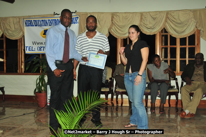 The Graduation Ceremony Of Police Officers - Negril Education Evironmaent Trust (NEET), Graduation Exercise For Level One Computer Training, Venue at Travellers Beach Resort, Norman Manley Boulevard, Negril, Westmoreland, Jamaica - Saturday, April 5, 2009 - Photographs by Net2Market.com - Barry J. Hough Sr, Photographer/Photojournalist - Negril Travel Guide, Negril Jamaica WI - http://www.negriltravelguide.com - info@negriltravelguide.com...!