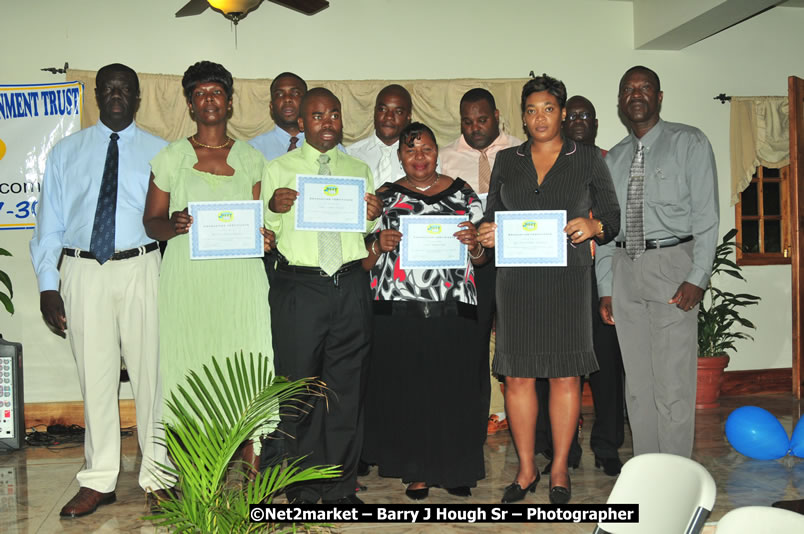 The Graduation Ceremony Of Police Officers - Negril Education Evironmaent Trust (NEET), Graduation Exercise For Level One Computer Training, Venue at Travellers Beach Resort, Norman Manley Boulevard, Negril, Westmoreland, Jamaica - Saturday, April 5, 2009 - Photographs by Net2Market.com - Barry J. Hough Sr, Photographer/Photojournalist - Negril Travel Guide, Negril Jamaica WI - http://www.negriltravelguide.com - info@negriltravelguide.com...!