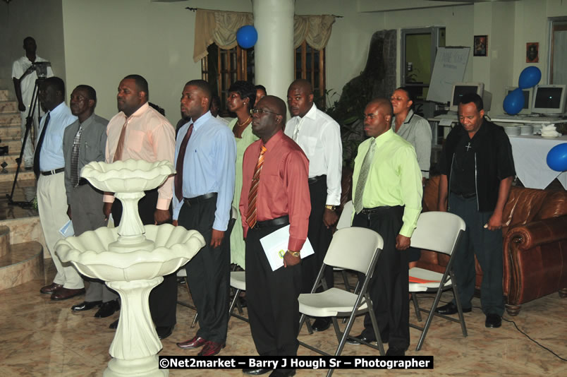 The Graduation Ceremony Of Police Officers - Negril Education Evironmaent Trust (NEET), Graduation Exercise For Level One Computer Training, Venue at Travellers Beach Resort, Norman Manley Boulevard, Negril, Westmoreland, Jamaica - Saturday, April 5, 2009 - Photographs by Net2Market.com - Barry J. Hough Sr, Photographer/Photojournalist - The Negril Travel Guide - Negril's and Jamaica's Number One Concert Photography Web Site with over 40,000 Jamaican Concert photographs Published -  Negril Travel Guide, Negril Jamaica WI - http://www.negriltravelguide.com - info@negriltravelguide.com...!