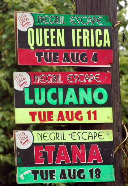 Queen Ifrica, Luciano, Etana Live In Concert @ Negril Escape Resort & Spa - Photographs by Net2Market.com - Barry J. Hough Sr, Photographer/Photojournalist - Negril Travel Guide, Negril Jamaica WI - http://www.negriltravelguide.com - info@negriltravelguide.com...!