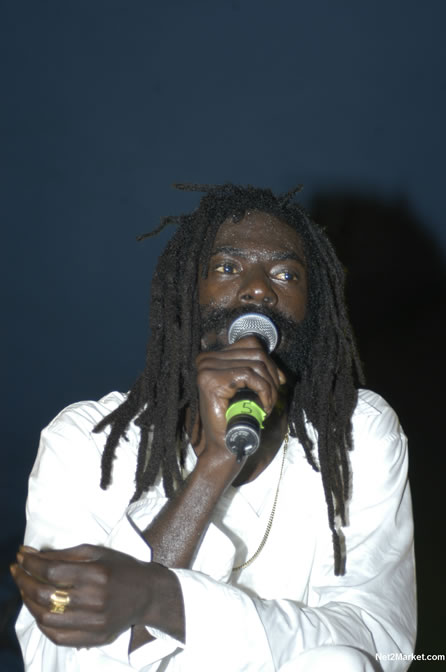 Buju Banton @  Rebel Salute - Saturday, January 15 2005 - Venue:Port Kaiser Sports Club, St. Elizabeth - Negril Travel Guide, Negril Jamaica WI - http://www.negriltravelguide.com - info@negriltravelguide.com...!