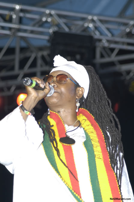 Sista Carol @  Rebel Salute 2005 - Saturday, January 15 2005 - Venue:Port Kaiser Sports Club, St. Elizabeth - Negril Travel Guide, Negril Jamaica WI - http://www.negriltravelguide.com - info@negriltravelguide.com...!