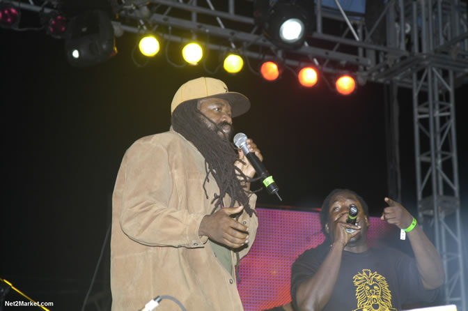 Tony Rebel @  Rebel Salute - Saturday, January 15 2005 - Venue:Port Kaiser Sports Club, St. Elizabeth - Negril Travel Guide, Negril Jamaica WI - http://www.negriltravelguide.com - info@negriltravelguide.com...!