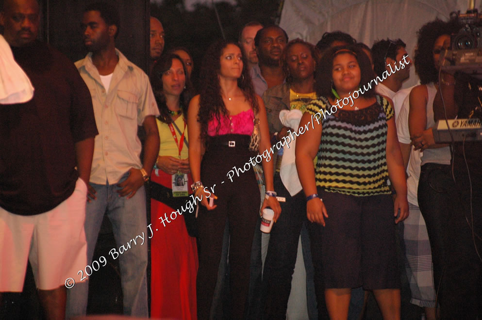 Damian 'Jr. Gong' Marley & NAS @ Reggae Sumfest 2009 - International Night 2 - Reggae Sumfest 2009,Catherine Hall, Montego Bay, St. James, Jamaica W.I. - Saturaday, July 25, 2009 - Reggae Sumfest 2009, July 19 - 25, 2009 - Photographs by Net2Market.com - Barry J. Hough Sr. Photojournalist/Photograper - Photographs taken with a Nikon D70, D100, or D300 - Negril Travel Guide, Negril Jamaica WI - http://www.negriltravelguide.com - info@negriltravelguide.com...!