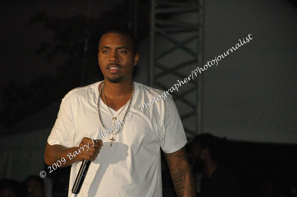 Damian 'Jr. Gong' Marley & NAS @ Reggae Sumfest 2009 - International Night 2 - Reggae Sumfest 2009,Catherine Hall, Montego Bay, St. James, Jamaica W.I. - Saturaday, July 25, 2009 - Reggae Sumfest 2009, July 19 - 25, 2009 - Photographs by Net2Market.com - Barry J. Hough Sr. Photojournalist/Photograper - Photographs taken with a Nikon D70, D100, or D300 - Negril Travel Guide, Negril Jamaica WI - http://www.negriltravelguide.com - info@negriltravelguide.com...!
