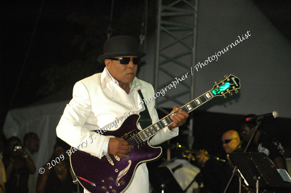 Tito Jackson @ Reggae Sumfest 2009 - International Night 2 - Tito Jackson, brother of the late King of Pop Michael Jackson performed live at Reggae Sumfest 2009. Reggae Sumfest 2009,Catherine Hall, Montego Bay, St. James, Jamaica W.I. - Saturaday, July 25, 2009 - Reggae Sumfest 2009, July 19 - 25, 2009 - Photographs by Net2Market.com - Barry J. Hough Sr. Photojournalist/Photograper - Photographs taken with a Nikon D70, D100, or D300 - Negril Travel Guide, Negril Jamaica WI - http://www.negriltravelguide.com - info@negriltravelguide.com...!