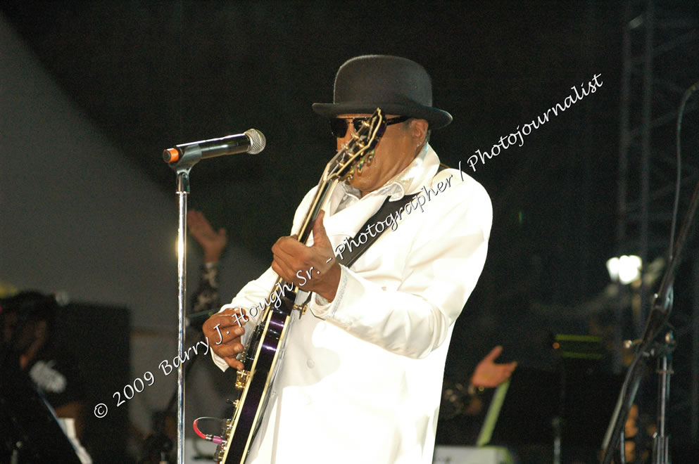 Tito Jackson @ Reggae Sumfest 2009 - International Night 2 - Tito Jackson, brother of the late King of Pop Michael Jackson performed live at Reggae Sumfest 2009. Reggae Sumfest 2009,Catherine Hall, Montego Bay, St. James, Jamaica W.I. - Saturaday, July 25, 2009 - Reggae Sumfest 2009, July 19 - 25, 2009 - Photographs by Net2Market.com - Barry J. Hough Sr. Photojournalist/Photograper - Photographs taken with a Nikon D70, D100, or D300 - Negril Travel Guide, Negril Jamaica WI - http://www.negriltravelguide.com - info@negriltravelguide.com...!