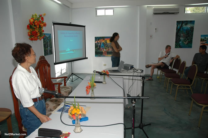 TPDCO Community Consultation/Meeting presentation of study to determine capacity and safety in Marine Recreational Areas in Negril and its environs. Negril Tree House Resort Conference Center, Norman Manley Boulevard, Negril on Thursday, March 10, 2005 - Negril Travel Guide, Negril Jamaica WI - http://www.negriltravelguide.com - info@negriltravelguide.com...!