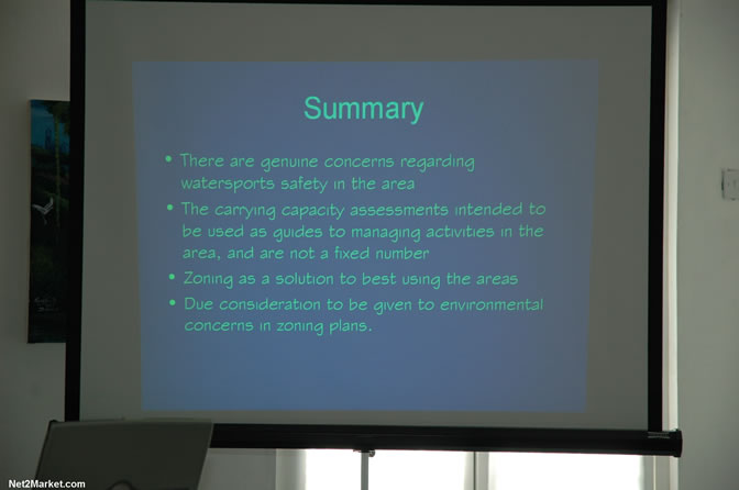 TPDCO Community Consultation/Meeting presentation of study to determine capacity and safety in Marine Recreational Areas in Negril and its environs. Negril Tree House Resort Conference Center, Norman Manley Boulevard, Negril on Thursday, March 10, 2005 - Negril Travel Guide, Negril Jamaica WI - http://www.negriltravelguide.com - info@negriltravelguide.com...!