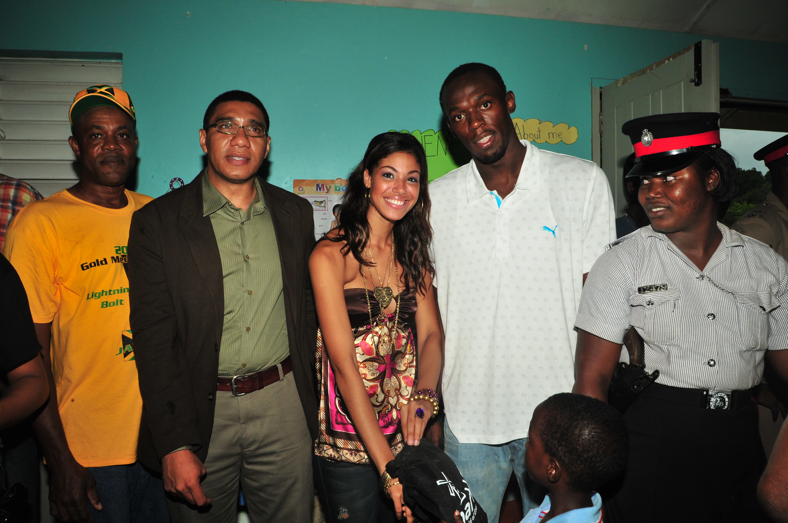 Press Photos - Usain Bolt Homecoming - Press Conference, Waldensai Primary School, and Conert - Photographs by Net2Market.com - Barry J. Hough Sr. Photojournalist/Photograper - Photographs taken with a Nikon D300 - Negril Travel Guide, Negril Jamaica WI - http://www.negriltravelguide.com - info@negriltravelguide.com...!