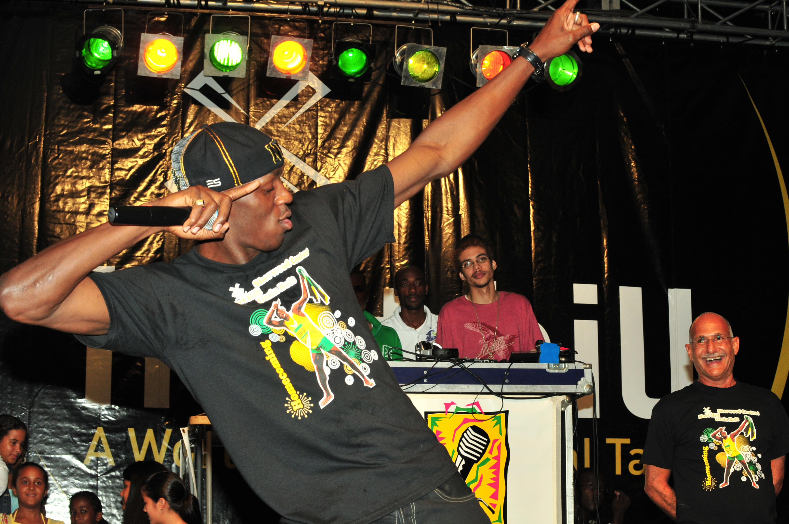 Press Photos - Usain Bolt Homecoming - Press Conference, Waldensai Primary School, and Conert - Photographs by Net2Market.com - Barry J. Hough Sr. Photojournalist/Photograper - Photographs taken with a Nikon D300 - Negril Travel Guide, Negril Jamaica WI - http://www.negriltravelguide.com - info@negriltravelguide.com...!