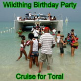 Wildthing Birthday Party for Toral Cruise to Half Moon Beach, Snorkeling, and Toots and the Maytails.