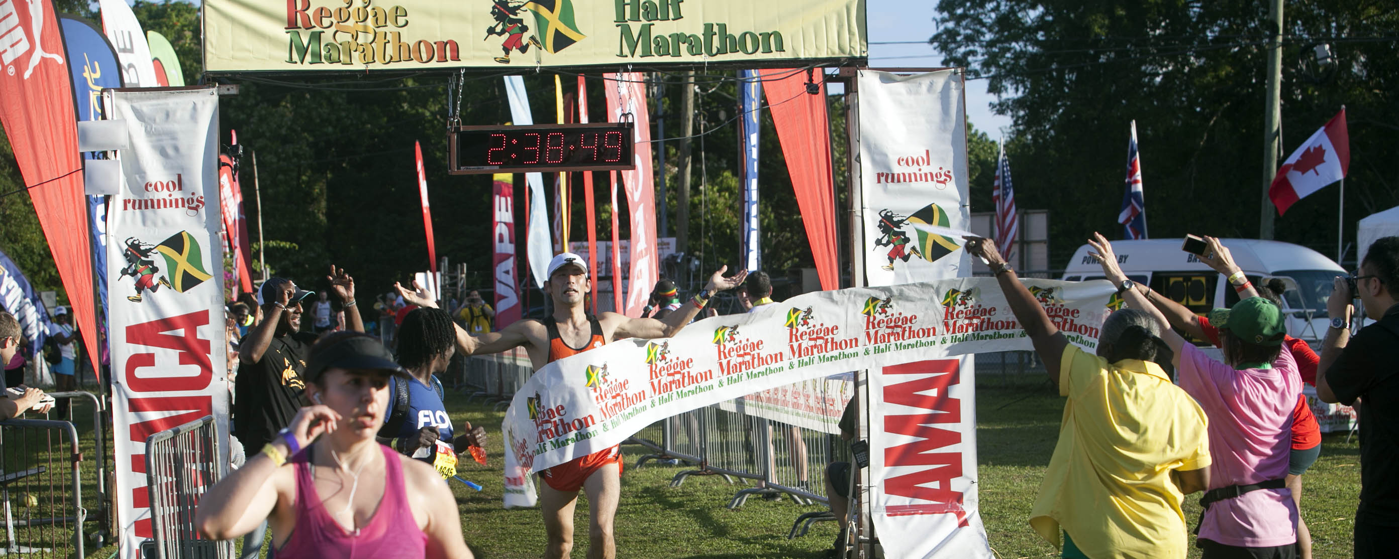 2016 Reggae Marathon Winner, Negril Jamaica