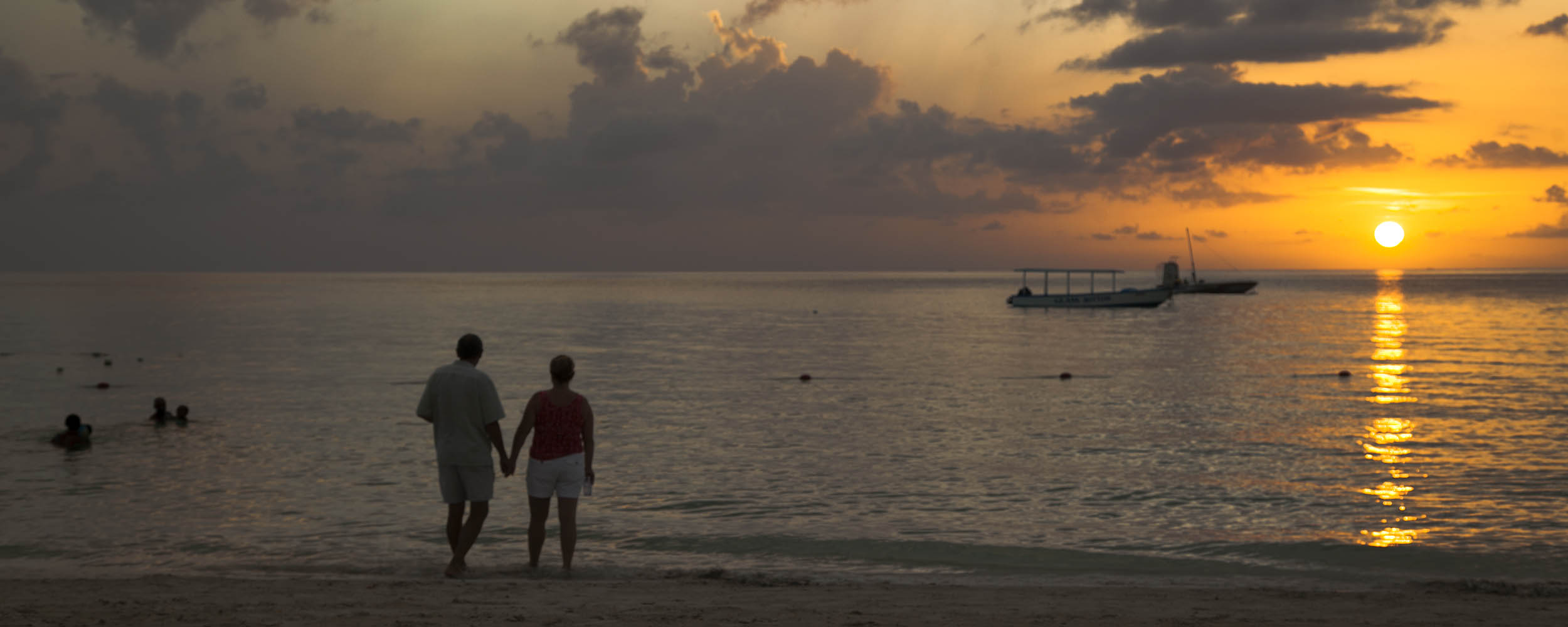 Caribbean Sunset @ Negril Beach, Negril Jamaica