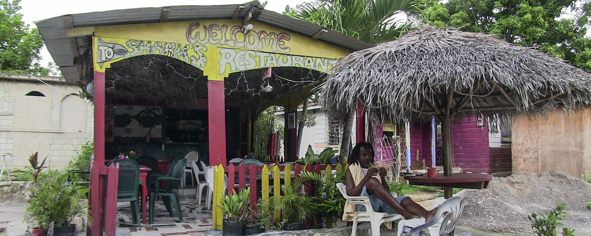 Shark's Restaurant, West End, Negril Jamaica