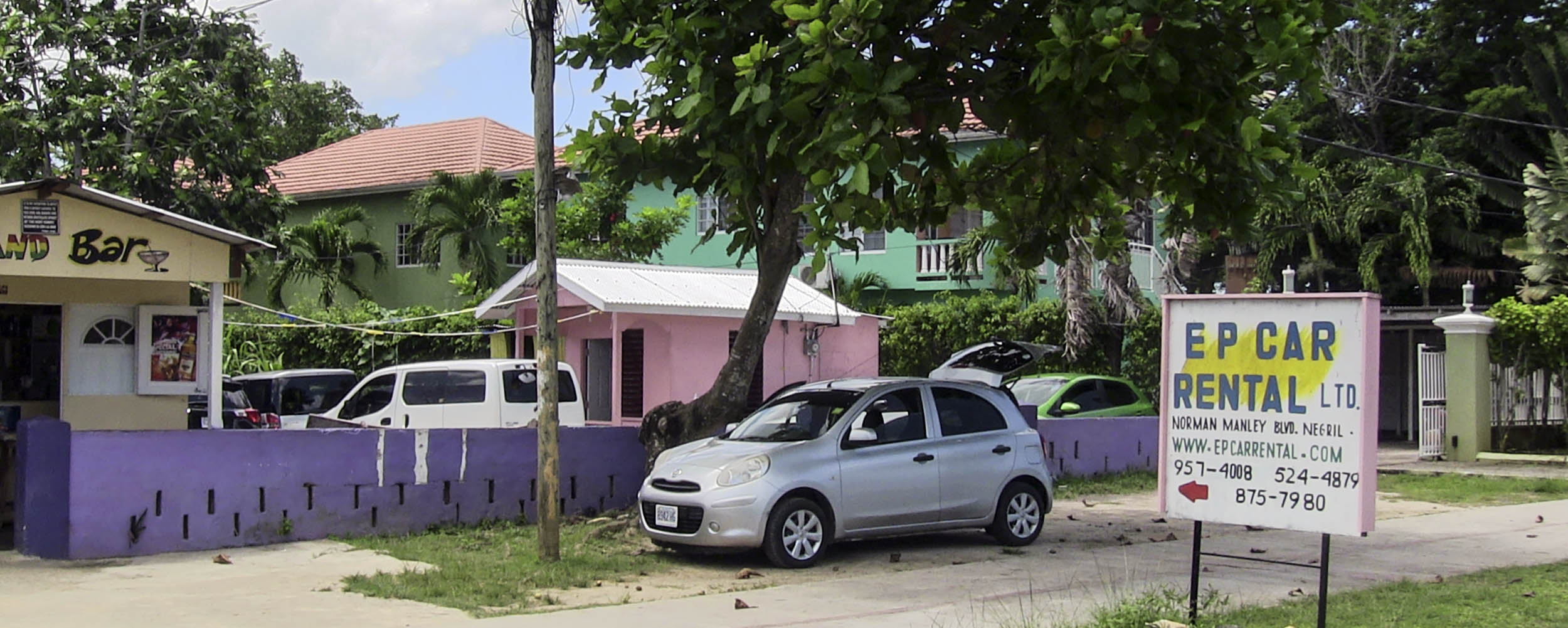 EP Car Rental - Norman Manley Boulevard - Negril Jamaica